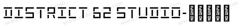 District 62 Studio字体转换